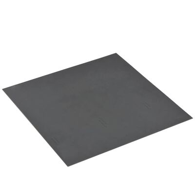 vidaXL Samoprzylepne panele podłogowe, PVC, 5,11 m², szare, punktowane