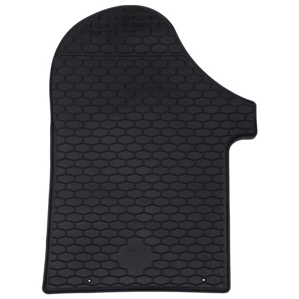 vidaXL Mata samochodowa 2 pcs Czarny TPE