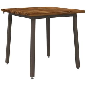 vidaXL Kwadratowy st&oacute;ł do jedzenia 60 x 55 x 75 cm Lite Drewno Akacji