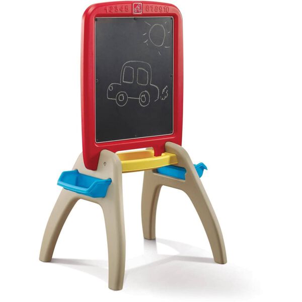 Step2 Dwustronna sztaluga dla dzieci, kolorowa