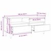 vidaXL Szafka pod telewizor Stare drewno 100 x 34,5 x 44,5 cm