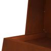 vidaXL Kominek Brązowy 60 x 35 x 100 cm