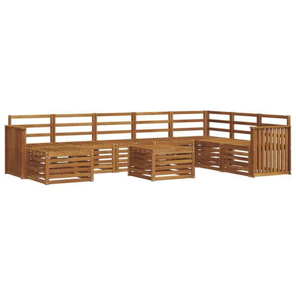 vidaXL Zestawy sof Naturalny Lite Drewno Akacji