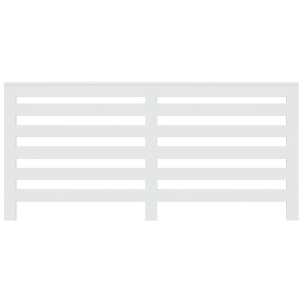 vidaXL Osłona na grzejnik, biała, 175x20x82cm, materiał drewnopochodny