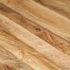 vidaXL Stolik kawowy, 120 x 120 x 40 cm, surowe drewno mango