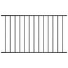 vidaXL Panel ogrodzeniowy Woerden stal malowana proszkowo 163x117 cm czarny