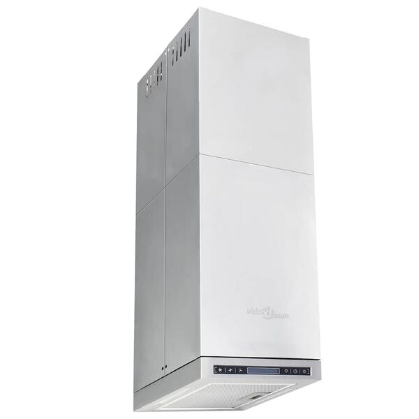 vidaXL Okap kuchenny z dotykowym wyświetlaczem LCD i LED, 756 m&sup3;/h