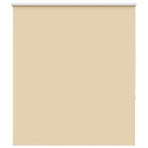 vidaXL Roleta zaciemniająca beżowa 130x130cm Szerokość tkaniny 126,6cm