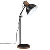 vidaXL Lampa stojąca, 25 W, czarna, 30x30x100-150 cm, E27