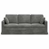 vidaXL Sofa Ciemnoszary