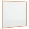 vidaXL Tablica magnetyczna z ramą z litego drewna sosnowego 60x55 cm