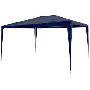 vidaXL Namiot imprezowy, 3 x 4 m, PE, niebieski