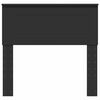 vidaXL Zagł&oacute;wek Czarny Dąb 90 cm Materiał drewnopochodny