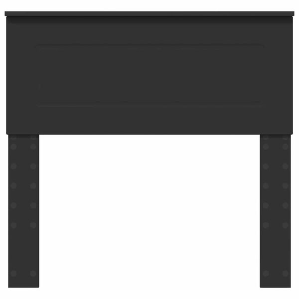 vidaXL Zagł&oacute;wek Czarny Dąb 90 cm Materiał drewnopochodny