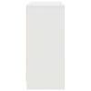 vidaXL Komoda Biała 85x34x76 cm Drewno klejone