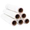 vidaXL Folia stretch 6 szt. Przezroczysta 20 &mu;m 50 cm x 300 m
