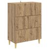 vidaXL Szafka z Szufladami 66 x 34,5 x 90 cm Drewno inżynieryjne