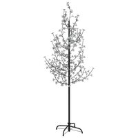 vidaXL Drzewko wiśniowe, 220 LED, ciepła biel, 220 cm