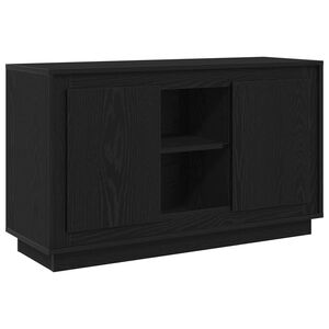 vidaXL Bufet Czarny Dąb 102 x 35 x 60 cm Drewno inżynieryjne