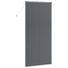 vidaXL Żaluzje weneckie Ciemnoszary 220 x 100 cm Aluminium