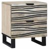 vidaXL Szafka Nocna Biały 40 x 33 x 46 cm Drewno inżynieryjne