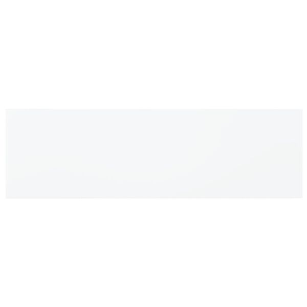 vidaXL Półki na książki, 8 szt., białe, 100x30x1,5 cm, płyta wiórowa