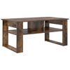 vidaXL Stolik kawowy Dąb wędzony 96 x 54 x 44 cm Drewno inżynieryjne