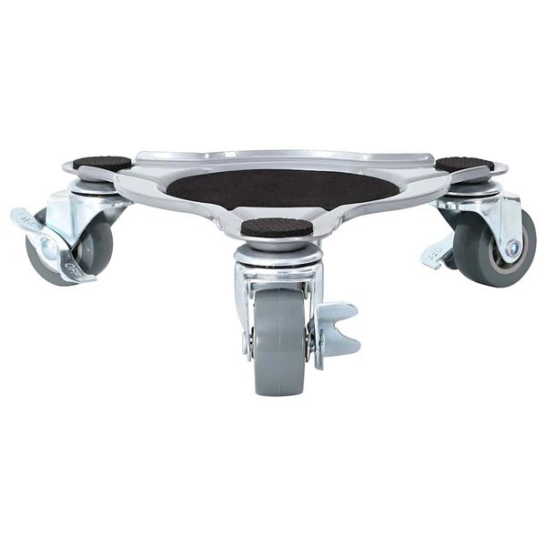 vidaXL Rolki meblowe 4 szt. z podnośnikiem 19x17,5x6 cm Stal 1000 kg