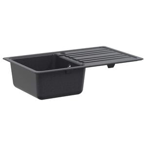 vidaXL Zlewozmywak z ociekaczem Granit 76,5 cm x 46 cm x 28 cm