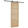 vidaXL Drzwi przesuwne ORKDAL naturalny 83 x 232 cm