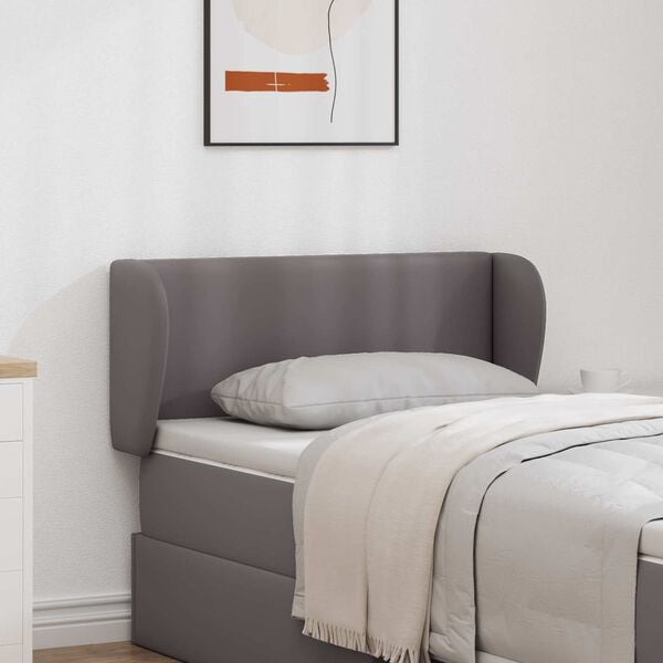 vidaXL Ucho Głowy Przygaszony Szary 40 x 23 x 6 cm PVC