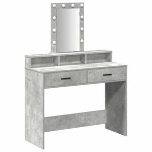 vidaXL Toaletka Szary 100 x 41 x 140 cm Drewno inżynieryjne