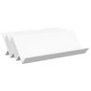 vidaXL Regał na gazety Biały 90 x 53 x 28,5 cm Drewno inżynieryjne