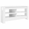 vidaXL RogowaSzafkanaTelewizor 102 x 40,5 x 45 cm Błyszcząca biel