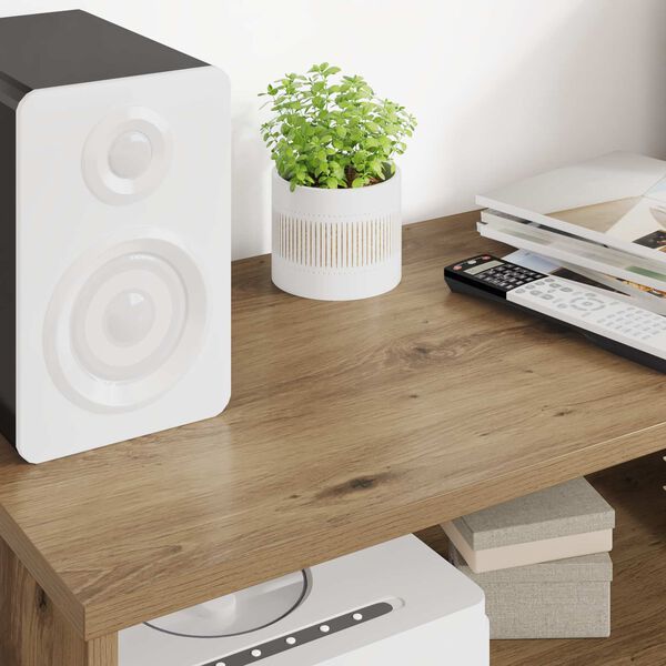 vidaXL Szafka pod telewizor Dąb rzemieślniczy 80 x 35 x 40 cm