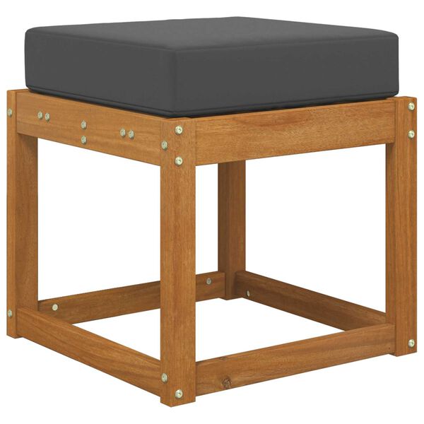 vidaXL Poduszka siedzeniowa na zewnątrz Antracyt 40 x 40 x 8 cm