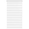 vidaXL Roleta Zebra 100,9x175 cm Szerokość materiału 96,7 cm biała