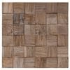 vidaXL Panel ścienny 11 szt. naturalny 30 x 30 x 2 cm