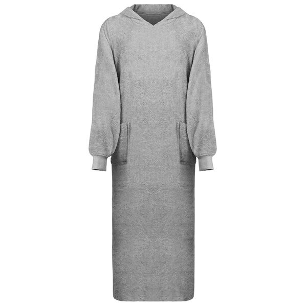 vidaXL Bluza-koc KINN Szary XXL bawełna