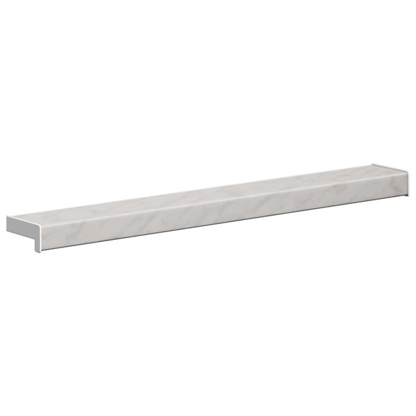 vidaXL Parapet okienny Tekst Marmur -enure 80 x 10 x 4,5 cm PVC