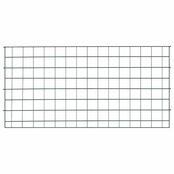 vidaXL Zestaw Ogrodzenia Stawu 5 pcs Zielony 100 x 50 cm Stal