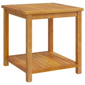 vidaXL Stolik boczny z litego drewna akacjowego, 45 x 45 x 45 cm