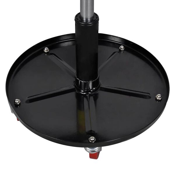 vidaXL Regulowany, mechaniczny, rolowany stołek warsztatowy