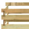 vidaXL Kompostownik z listew, 100x100x80 cm, impregnowana sosna