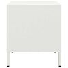 vidaXL Szafki nocne, 2 szt., białe, 35x39x43,5 cm, stal