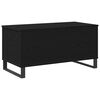 vidaXL Stolik kawowy Czarny Dąb 90 x 44,5 x 45 cm Drewno inżynieryjne