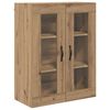 vidaXL Highboard Dąb rzemieślniczy 69,5 x 34 x 180 cm