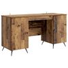 vidaXL Biurko Stare drewno 142,5 x 50 x 75 cm Drewno inżynieryjne