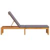 vidaXL Leżak Olej Naturalny 200 x 55 x 94 cm Lite drewno akacjowe