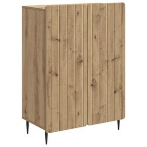 vidaXL Bufet Dąb artisan 66 x 34,5 x 92 cm Drewno inżynieryjne